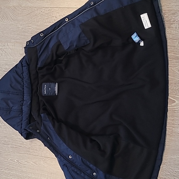 Nautica Navy Blue Hooded Jacket - Picture 5 of 6